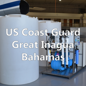 U.S. Coast Guard in Great Inagua Bahamas