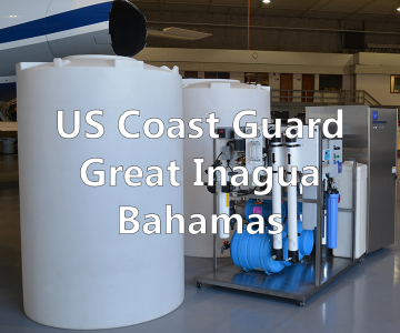 U.S. Coast Guard in Great Inagua Bahamas