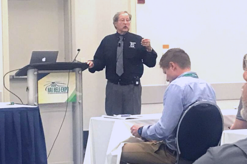 Mike Broderick Teaching About Turbine Corrosion