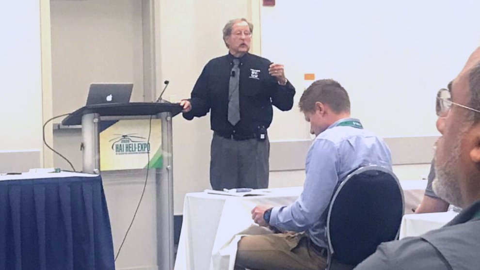 Mike Broderick Teaching About Turbine Corrosion