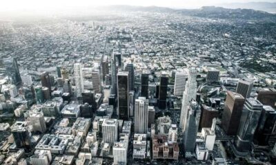 Los Angeles view from Helicopter